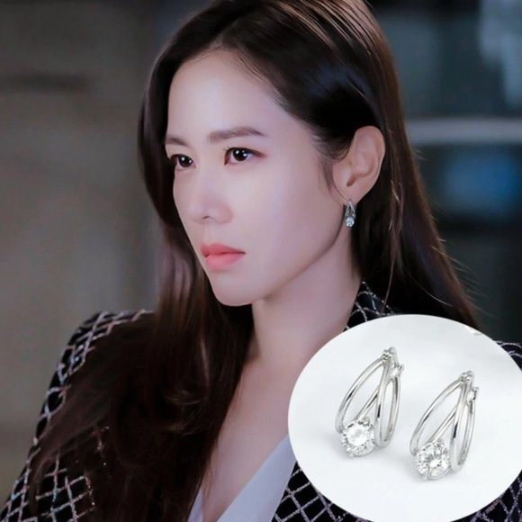 June Glow Jewelry - Delicate Metal Tension Earring